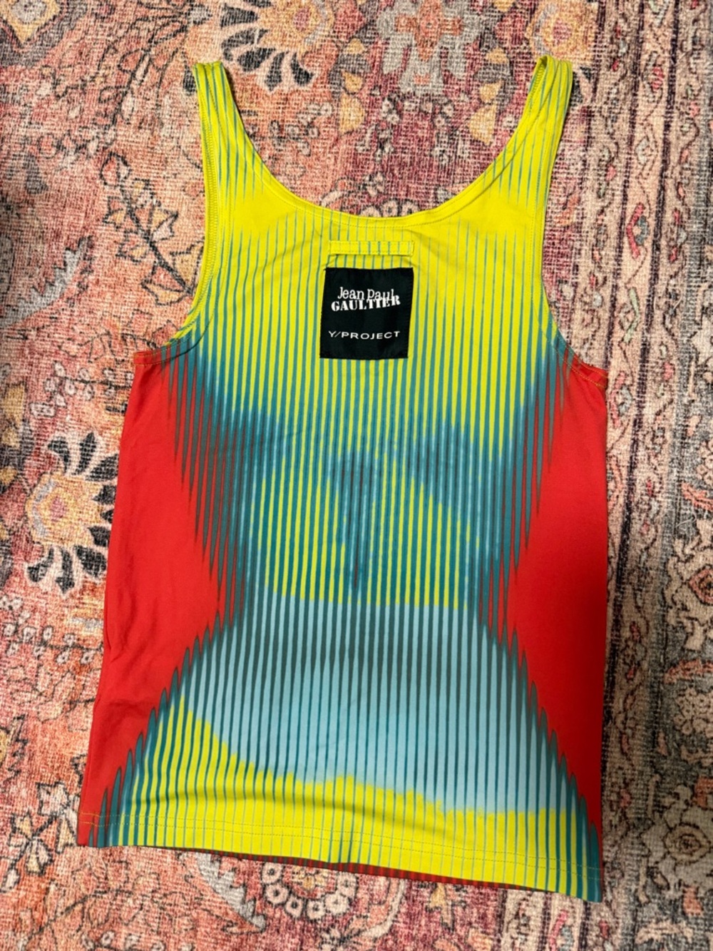 Runway Jean Paul Gaultier x Y/Project tank top body print - Picture 4 of 6